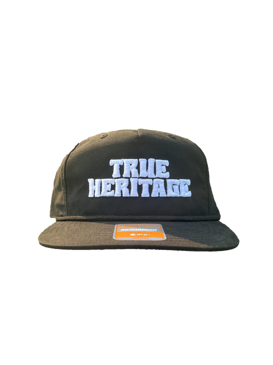 True Heritage 3D Puff Foam Richardson 256 Hat- Black