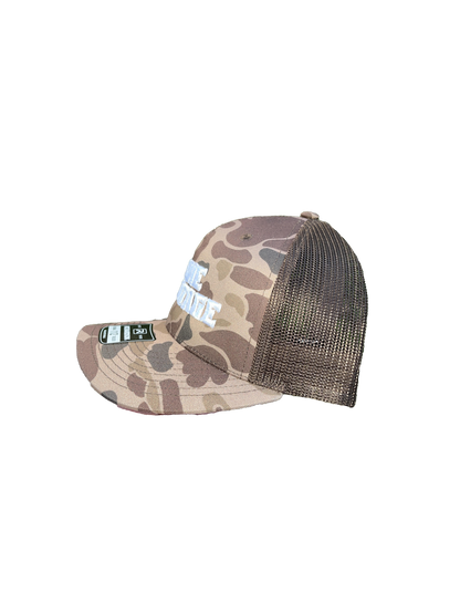 True Heritage 3D Puff Foam Richardson 112FP Hat- Brown Duck Camo