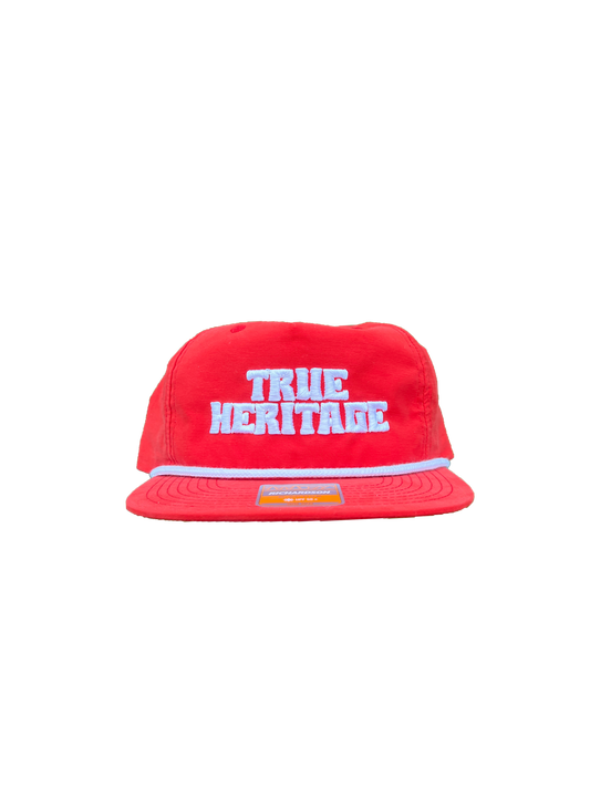 True Heritage 3D Puff Foam Richardson 256 Hat- Red/White